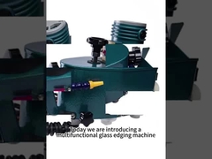 Machine de finition de verre en acier inoxydable pour des résultats parfaits