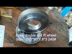 Directement du fabricant: Roues de diamant à double rainure de qualité supérieure pour machines à double bord rond - Sharp