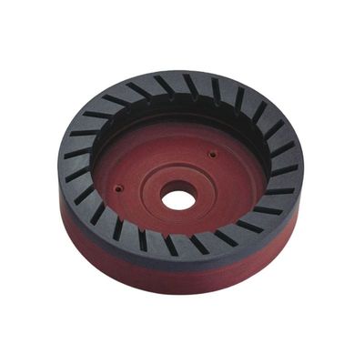 D150mm roue de résine dentée interne forme de bol roue de meulage en diamant continue pour machine à bordure de bistouri de verre