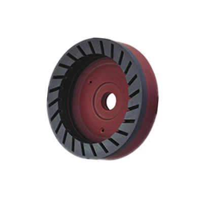 D150mm roue de résine dentée interne forme de bol roue de meulage en diamant continue pour machine à bordure de bistouri de verre