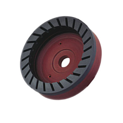 D150mm roue de résine dentée interne forme de bol roue de meulage en diamant continue pour machine à bordure de bistouri de verre