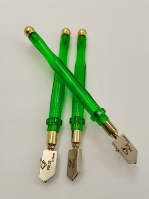 PBLOG couteau en verre diamanté couleur verte outils de matériel outils de coupe en verre
