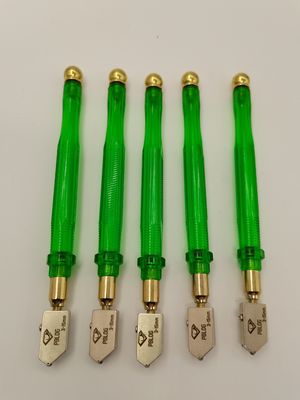 PBLOG couteau en verre diamanté couleur verte outils de matériel outils de coupe en verre