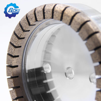 Boke 175 mm Outil de meulage à profil segmenté en liaison métallique Roue diamantée