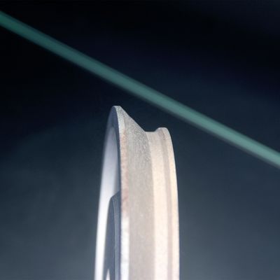 Ronde bord 45 degrés diamant meuleuse pour l'outil de verre machine spéciale
