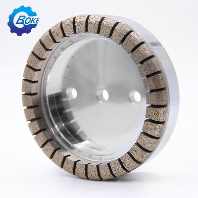 Roue de meulage segmentée en forme de tasse de machine à bord droit en verre diamanté