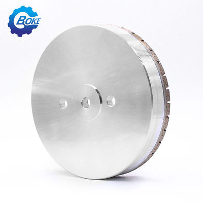 Roue de meulage segmentée en forme de tasse de machine à bord droit en verre diamanté