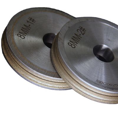 Roue de meulage de diamants de taille entière pour machine à beveling sur bordure de verre