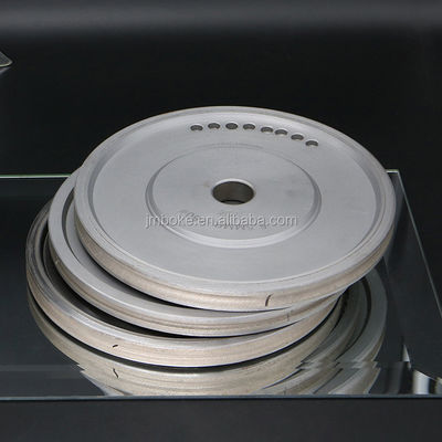 Forme en V D175*4MM Roue de meulage de diamants pour le polissage rapide des bords de verre