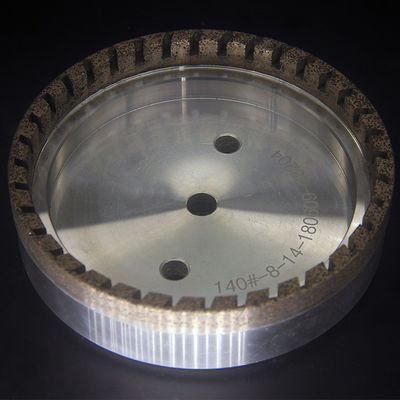 Roue de meulage de diamants de très haute qualité entièrement segmentée pour le traitement du verre