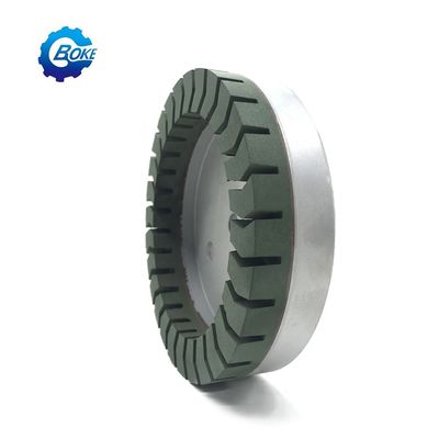 Vente à chaud Coupe vert Turbo segmenté roue de liaison en résine de diamant pour machine à beveling de verre