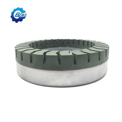 Vente à chaud Coupe vert Turbo segmenté roue de liaison en résine de diamant pour machine à beveling de verre