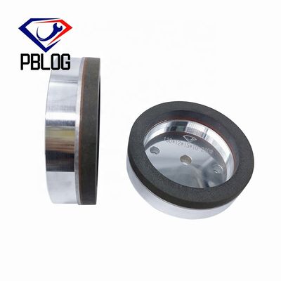 PLOG bordure et camérisation du verre roue en résine noire pour machine bilatérale à bord droit