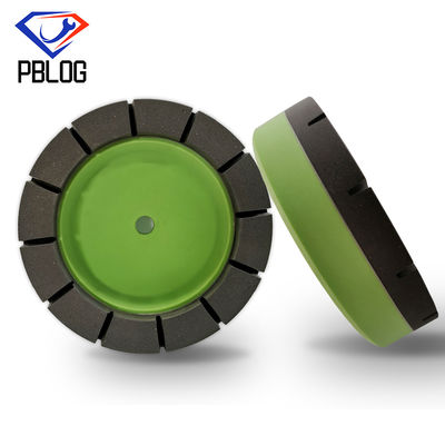 PBLOG personnaliser la roue de résine 150mm roue de meulage plan poli personnaliser OEM