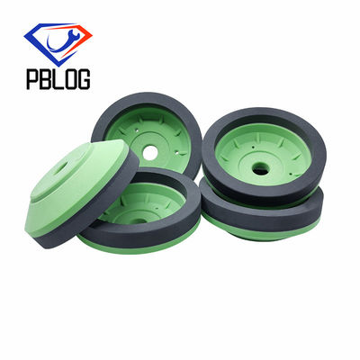 PBLOG Forme de tasse verte Beveling roue de résine roue de meulage de diamant Machines de production de verre