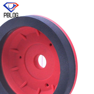 PBLOG roue en résine R roue en résine en bisélulage machine de traitement du verre rouge