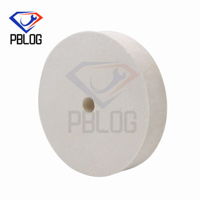 Fabricant personnalisable Outil de polissage du métal en verre céramique laine roue de polissage en feutre