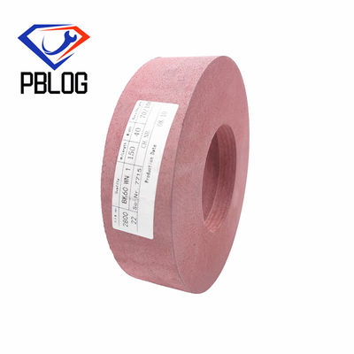 Fabrication Disque de polissage de bords de verre en pierre de broyage rose roue de polissage en forme de tasse