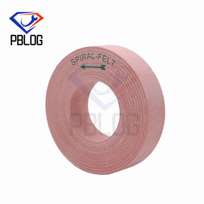 Fabrique en gros Polissage de surface de bords de verre laine d'outil rose roue de polissage de feutre
