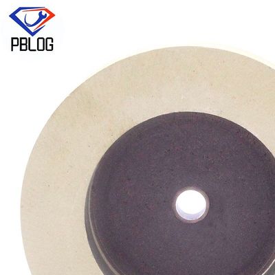 Roue de polissage de bord en verre en forme de bol en caoutchouc
