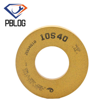 Utilisateurs pour le traitement des bords de l'ardoise en verre céramique Roue de polissage en caoutchouc avec gravier rouge 40-80