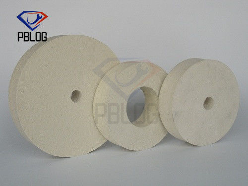 Polissage de surface de laine pure Roue de laine pour le polissage de disque abrasif