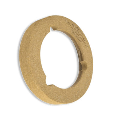 BK46 BK60 roue de polissage de profilé outils de traitement du verre 150x25x100mm pour machine à trancher machine de meulage
