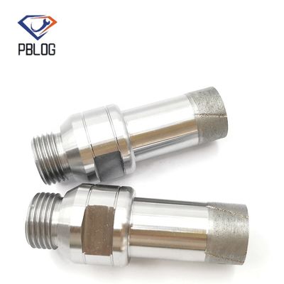 Fabrication Vente à chaud Verre Jade Diamant Matériau de base Forage Pièces à trous