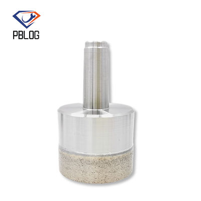 PBLOG Particules de diamant combinées dans une perceuse en verre