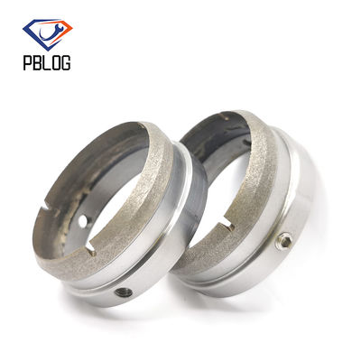 PBLOG outil de broyage sintré en bronze Manche de forage en verre en diamant Manche de forage creuse