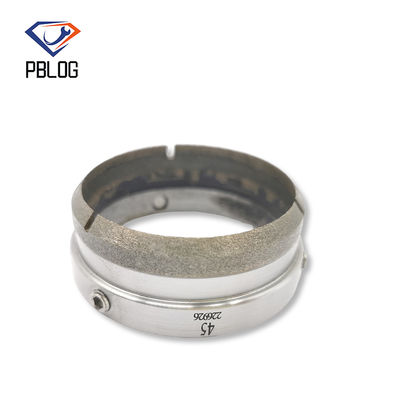 PBLOG outil de broyage sintré en bronze Manche de forage en verre en diamant Manche de forage creuse