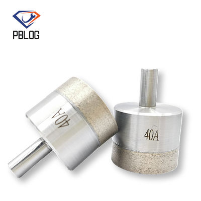 PBLOG Forage à base de diamants pour le traitement du verre Traitement du verre Matériel de traitement du verre Outils de coupe du verre