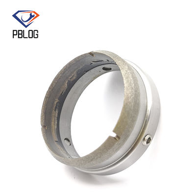 Ensemble de diamants de déchiquetage pour changer la forme de la surface de contact après le forage du verre ou de la pierre