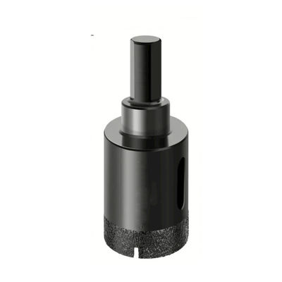Hexagone Scalier trou a vu sous vide brasé Diamond Core Forage Bit pour le forage en céramique de porcelaine de marbre