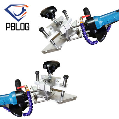 Broyeur d'angle pneumatique de bord de chamfreinage d'ardoise en verre portative de machine