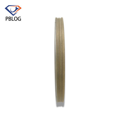 DPE Grit Diamond Grinding Wheel Double Groove traitant la grande vitesse
