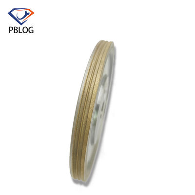 DPE Grit Diamond Grinding Wheel Double Groove traitant la grande vitesse