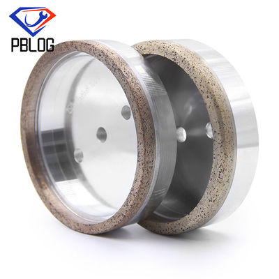La température de Diamond Grinding Wheel Hardness High agglomérée par bord en verre