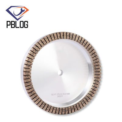 La température de Diamond Grinding Wheel Hardness High agglomérée par bord en verre