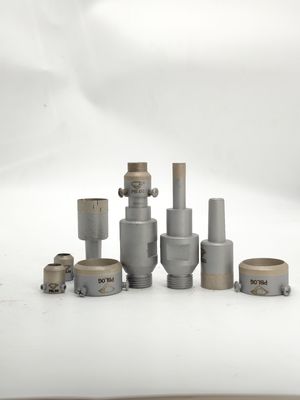 Peu de perceuse en verre de dénoyautage de jambe sablant/texture givrée par processus d'agglomération