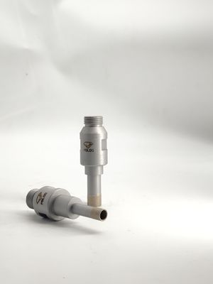 Peu de perceuse en verre de dénoyautage de jambe sablant/texture givrée par processus d'agglomération