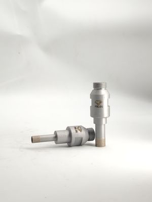 Peu de perceuse en verre de dénoyautage de jambe sablant/texture givrée par processus d'agglomération
