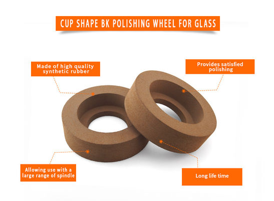 La roue de polissage en verre d'Artifex BK grince le disque de polissage abrasif de tasse