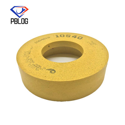 roue 10S de polissage jaune pour le traitement de polissage de bord en verre