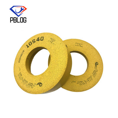 roue 10S de polissage jaune pour le traitement de polissage de bord en verre
