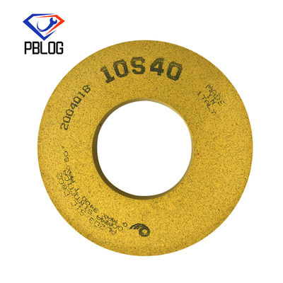 roue 10S de polissage jaune pour le traitement de polissage de bord en verre