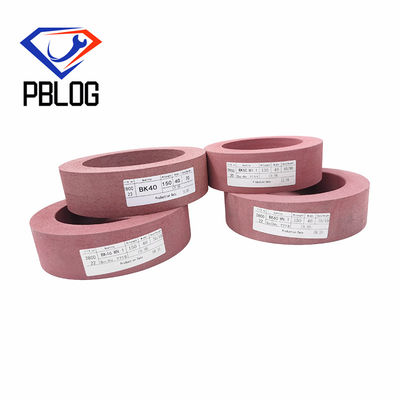 Roue de polissage Matte Finish Processing de bord en verre du rose 150mm