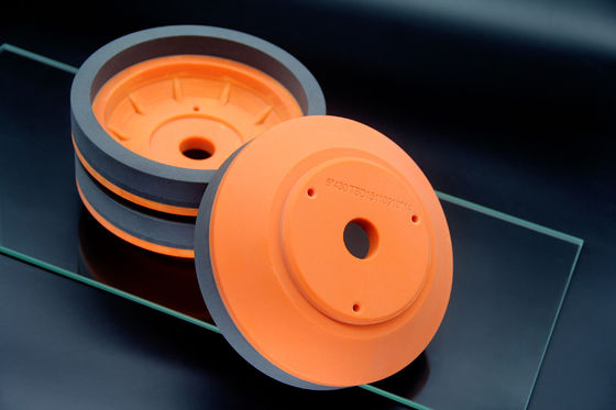 Vitesse orange 2800RPM de Diamond Grinding Wheel Glass Bowl de résine