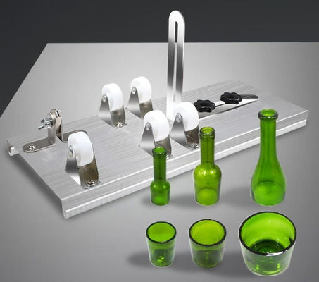 Coupeur en verre en verre de bouteille de vin de l'outil de coupe de bouteille d'acier inoxydable 3mm-5mm Diy