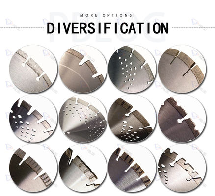 Lame de scies abrasive de taille du verre agglomérant le marbre fait sur commande de lame de scies